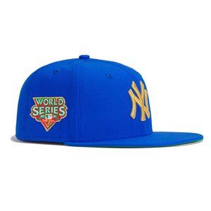 New Era 59FIFTY BLOCKBUSTER New York Yankees 2009 World Series Royal Size 7 5/8
